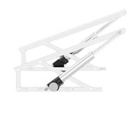 Heavy Du 2PCS Electric Bed Sofa Lift Kit, Space-Saving Sto Box Lift, 110CM White, Optimal Solut for Bed Sto and nizat