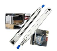 Heavy Du 3 Fold Metal Der Slide Runner 250 1500mm with Lock Full Exteon for Kitchen DIY Hardware & Reliable 300mm Length