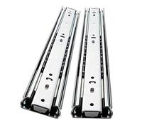 Heavy Du 3 Sect Der Slides, Full Ball Bearing Rails for Tool CABI, Kitchen Consoles, Metal CABI, 1 Pair (34 Inches 850 mm)