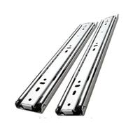 Heavy Du 450mm Der Slide Rail Full Exteon Metal Ball Bearing Runner Side Installat 68kg Capaci 1 Pair (550mm 22inch) for Smooth