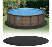 Heavy-Du 4x4m Pool Ground Mat, Universal Protect Cover for Inflatable & Rigid Pools, Anti-Cut and, Perfect for Spa and Swimming Areas