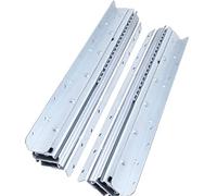 Heavy-Du 600mm 800mm 1000mm Ball Bearing Der Slides, Teles Guides for Pull-Out Shelves, Full Cold Rolled Steel, 120Kg Load Capaci, 1 Pair