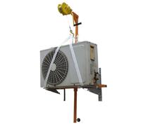 Heavy Du AC External Unit Bracket with Self Locking Winch 3HP Shelf & 10m Lifting Tool Support for Secure Installat