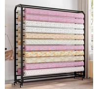 Heavy Du Adjustable Fabric Roll Sto Rack with Wheels - Commercial Steel nizer, le Vinyl Cart, Perfect for Craft and Sewing Supplies