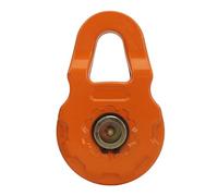 Heavy Du atch Block Pulley for Tractor Truck ATV UTV - 25000 lbs Break gth 12500 lbs Working Load Limit Steel Construct Perfect for Towing and Recovery
