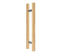 Heavy Du Barn Door Handles for Wooden & s Doors, Solid Wood Pull Handle with Mounting Screws, Natural h, 100cm & 60cm Sizes, Ideal for Home Decor