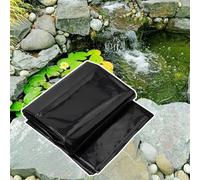 Heavy Du Black Pond Liner 0.12mm UV Resint Flexible Waterproof Film for Fish Po, Water Gardens & Fountains - Sizes: 3x1m, 5x1.5m, 7x6m, 9x8m -, Easy to Inll