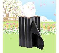 Heavy-Du Black Rubber Pond Liner - 8-mil Memb for Lar Fish Ponds Easy-Cut Underlayment for Landscaping Water Features Streams & Fountains