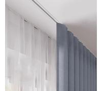 Heavy-Du Ceiling Track Room Divider Integrated Invisible ain Rods Aluminum ain Ra for - Ideal for Space Separat and Privacy