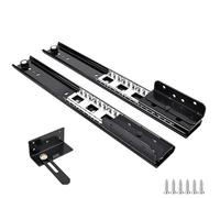 Heavy-Du Der Slides, 15in Silent Side Mount Guides for Bay, CABI, and Display Cases, 37cm Hidden Rails