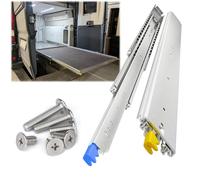 Heavy Du Der Slides 220kg Max Load Full Exteon Ball Bearing Der Runner for RV Blue 500mm/20in Fits 1500 2000mm Ders Locking Mechanism