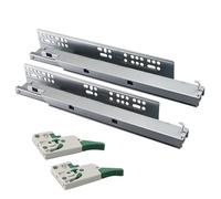 Heavy-Du Der Slides, 45kg Load Capaci, Full, Ball Bearing Guide System, Hidden Mounting Brackets, Ideal for Smooth Der, 2-Pack