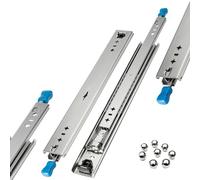 Heavy-Du Der Slides with Soft Close 200kg Load Capaci Full 90cm Ball Bearing Side Mount Ideal for 500-2000mm Ders 1 Pair
