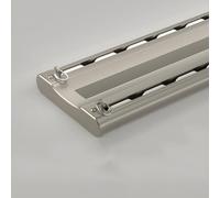 Heavy Du Double Row Ceiling ain Track System Adjustable 27 236 Inch Silent Ideal for Living Room Bedroom Hospital 7.9FT 240cm