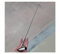 Heavy-Du Drain Grate Lifter for Concrete Septic Covers, 34.6in inless Steel T-Handle Puller, 38-118cm Adjuble Manhole Cover Pry Bar Tool