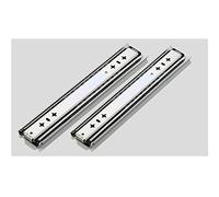 Heavy Du Full Der Slides, 60kg Load Capaci, Silver Teles Rails, 2-Piece Set for Smooth Sliding, Ideal for CABI and Fur.