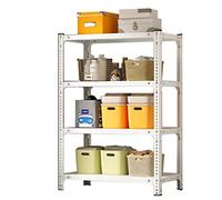 Heavy Du Ga Shelf 2268 Kg Load Capaci 4 Tier Adjustable Metal Rack Sto Shelf for Basement A 100 * 40 * 150cm and Versatile
