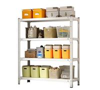 Heavy Du Ga Shelf 2268 Kg Load Capaci Adjustable 4 Tier Metal Sto Rack Ideal for Basement A 120 * 40 * 150cm and Versatile