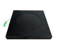 Heavy-Du Jack Outrigrs Pad for Travel Trailers, Unbreakable Waterproof C Pads with Rope Handle, Rubber RV Leveling Bloc for Secure Support
