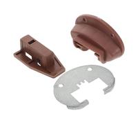 Heavy Du Metal Der Slide Replacement Kit Includes Track Guide & Stopper for Cabinet Hardware Ideal for Dresser & Nightstand Repair Soluts