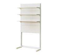 Heavy Du Metal Pegboard - 50x73in Pegboard for & De White Tool Ideal for Crafts & DIY Projects
