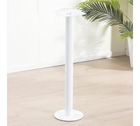 Heavy-Du Metal Table Legs - 120cm, Single Column Support, Thick Round Tubes, 300kg Load Capaci, Perfect for Breakfast Bar or Workbench