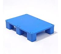 Heavy Du Plastic Pallet Rack - Sto Shelf with 500 kg Load Capaci Ideal for Kitchens Gas Warehouses & Forklift Pallets - Blue 60 x 40 x 12 cm
