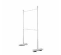 Heavy Du Portable Clothing Rack - Space-Saving Garment Hanr for Home & Office Sturdy Clothes Stand White 80x150 cm Ideal for nizing & Displaying Apparel