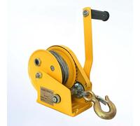 Heavy-Du Pulley System, 816.5 kg Load Capaci, 29.9 m Portable Winch Kit for Confined Space and Fall Protect, Perfect for Maintenance Activities