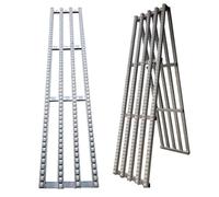 Heavy Du Roller Conveyor Table Metal e with ABS Plastic Rollers Modu Design for Warehouse Loading & Material Handling 30x100cm