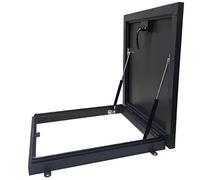 Heavy Du Roof Access Hatch with Lock & Anti Theft Handle Steel Safe Cover for Roof Access Commercial Hydraulic Hatch (55 x 70 cm)