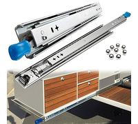 Heavy-Du Sliding Der Rail 250-1500mm - Smooth Full Ball Bearing Slides with Secure Locking Mechanism - 18in/450mm Industrial Der Slide System