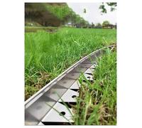 Heavy Du Stainless Steel Landscape EdgingRust Proof No Dig Garden Border for Lns Flower Beds & GravelLn & Garden Borders