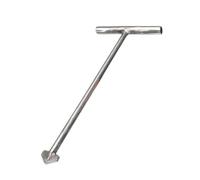 Heavy-Du Stainless Steel Manhole Lifting Hook Portable 12mm x 20cm Grate Lifter Tool for Efficient Drain Cover Removal and Lifting Soluts