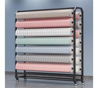 Heavy Du Steel Fabric Sto Rack - Adjustable Rolling Rod for Vinyl & Leather, nizer for Commercial Use, & le Fabric Roll Holder