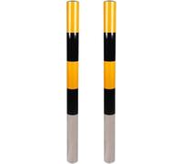 Heavy Du Steel Safe Bollards for Sidewal & Parking Lots - Traffic Control Posts for Storefronts & Warehouses Enhancing Securi & Safe