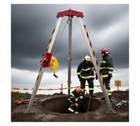 Heavy Du Tr Hoist for Lifting & Cact Winch Kit for Industrial Safe & Emerncy Use Portable & Tr System