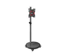 Heavy-Du Universal TV Stand le LCD Display Cart for 32-70 Inch TVs Floor-to-Ceiling Mount for Office & Conference Room Adjustable Bracket with Shelf