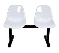 Heavy Du Waiting Room Chairs 660 Lbs Steel e Lobby Seating for Hospital Office Bank Clinic - White Design