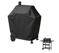 Heavy Du Waterproof BBQ Grill Cover 89x64x113cm 210D Barbecue Protector with Diagonal Buckles for CosmoGrill Char Broil Brinkmann Ultimate Outdoor Grill Protect