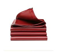 Heavy Du Waterproof Tarps 500GSM PVC for Camping, Tents, Canopies, Gazebos, Sail, Shed - Wine Red 3x5m Outdoor Covering Solut