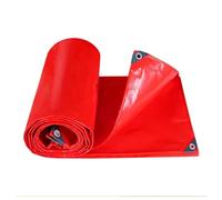 Heavy Du Waterproof Tarps 500GSM PVC Tarpaulin for Camping, Tents, Canopies, Gazebos, Sails, and Sheds - Red 2x5m Outdoor Covering Solut