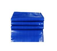 Heavy Du Waterproof Tarps 500GSM PVC Tarpaulin for Camping, Tents, Gazebos, Canopies & Sails - Blue Cover, 4x7m for Outdoor Protect