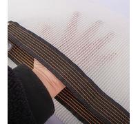 Heavy Du White Sunblock Cloth for Plants - 85% UV Protect Knitted Mesh Tarp with Grommets for Garden Patio Greenhouse Pools Dump Truc (26x29.5ft)