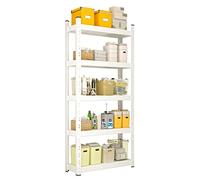 Heavy Du Wire Shelf System 5 Tier Adjustable Sto Rack for Ga Kitchen Warehouse Basement market Holds 200 lbs per Shelf A 90 * 40 * 180cm.