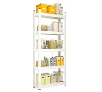 Heavy Du Wire Shelving Unit 5 Tier Adjustable Metal Rack for Ga Kitchen Sto Basement market 200lbs Per Shelf A 80 * 40 * 200cm
