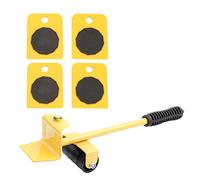 Heavy-Du Yellow Fur Lifter & Moving Plate Set - 150kg Capaci Easy li Convenient Sto Labor-Saving Object Transport for Home & Office