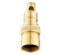 Heavy Dut Brass Water Connector Leakage Defense Auto Stops Valves Automatic Shuts Off Adapter for Washing Machine Strong Brass Plumbing Adapters