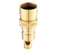 Heavy Dutch Brass Water Connection Leakage Defense Car Stops Valves Automatic Closure Of The Adapter