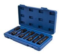 Heavy Duty 1/2" Hex Impact Socket Set 8PC Allen Key H5 To H19 with Storage Case